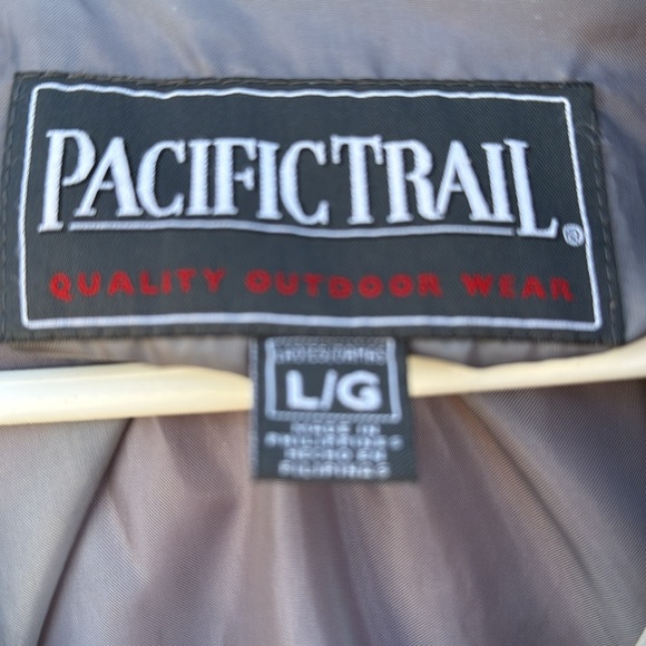 Pacific Trail Outdoor Wear Jacket Full Zip Hood Women’s Size L Extra Pockets Red - Picture 2 of 16